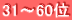 31～60位
