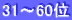 31～60位